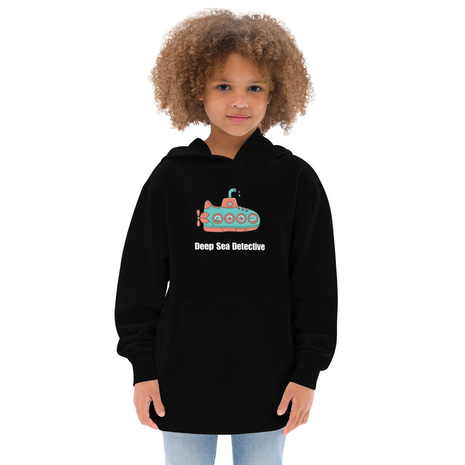 Deep Sea Detective Youth Hoodie - Fun &amp; Cozy Sweater for Young Explorers