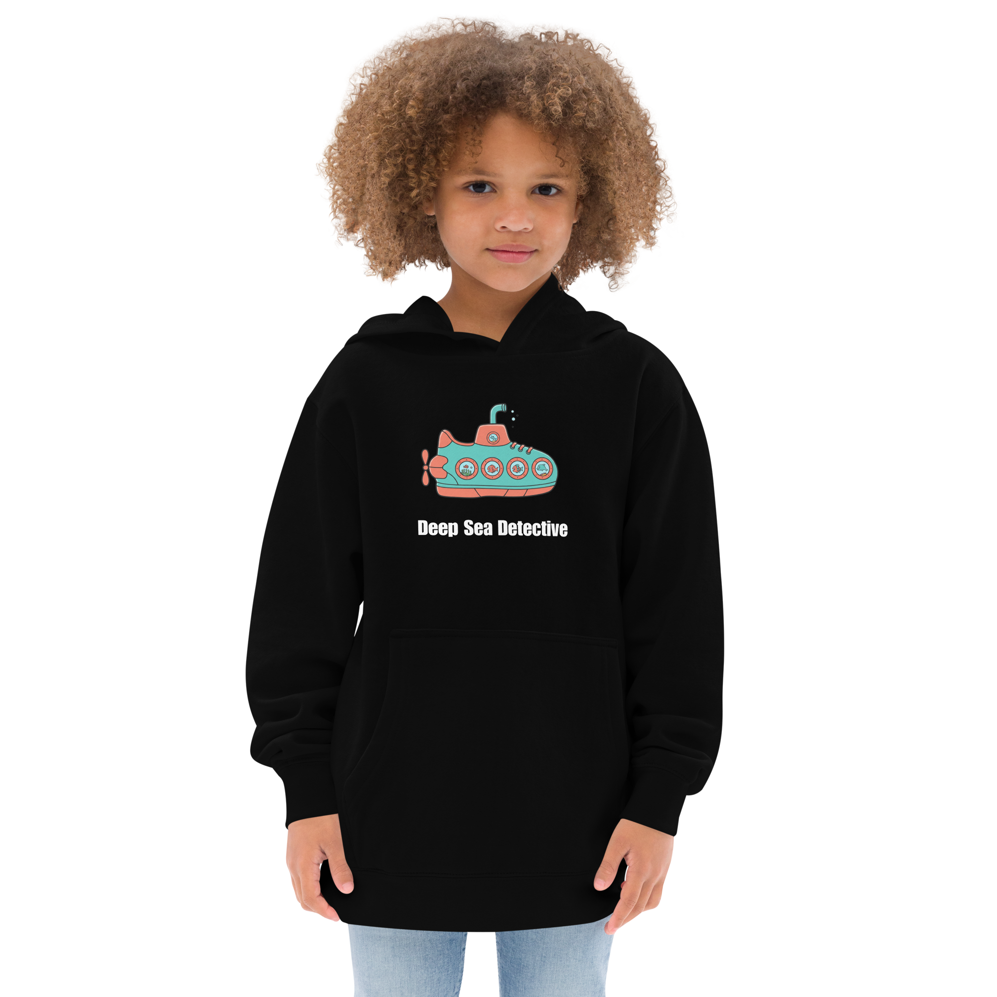 Deep Sea Detective Youth Hoodie - Fun &amp; Cozy Sweater for Young Explorers