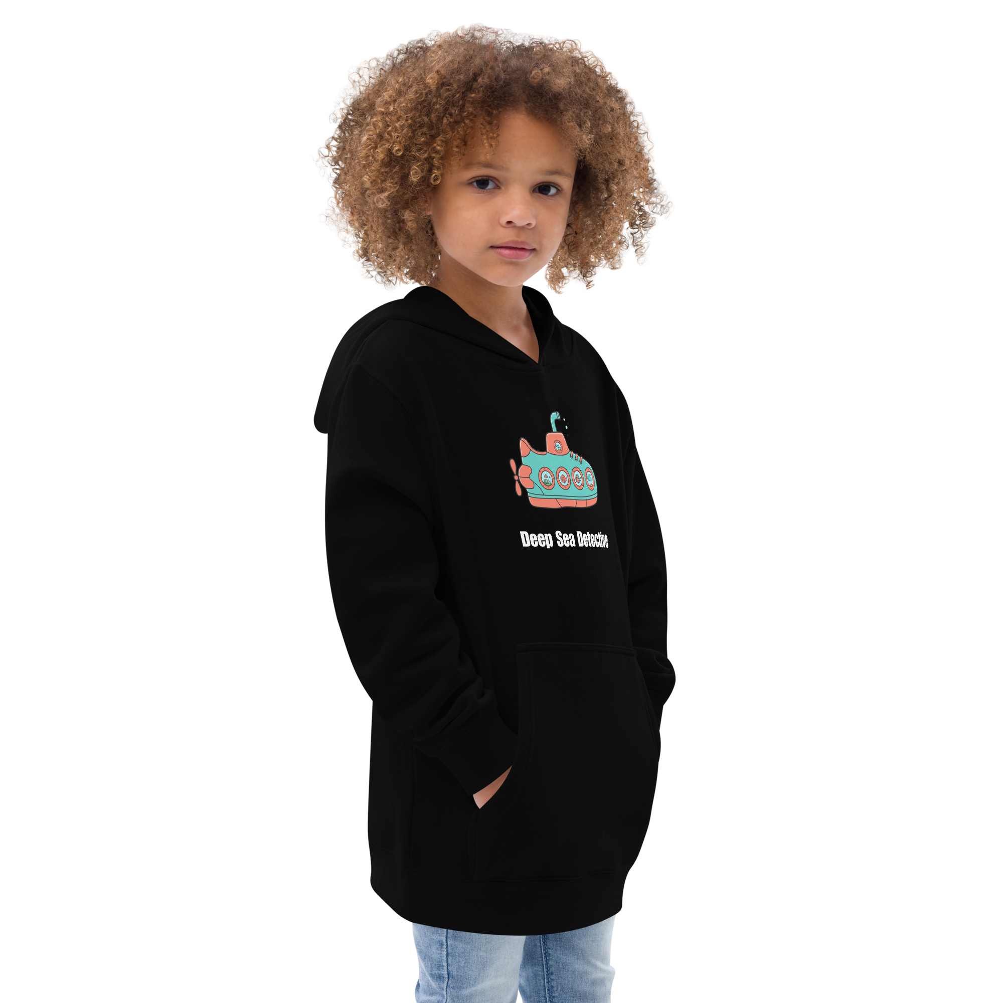 Deep Sea Detective Youth Hoodie - Fun &amp; Cozy Sweater for Young Explorers