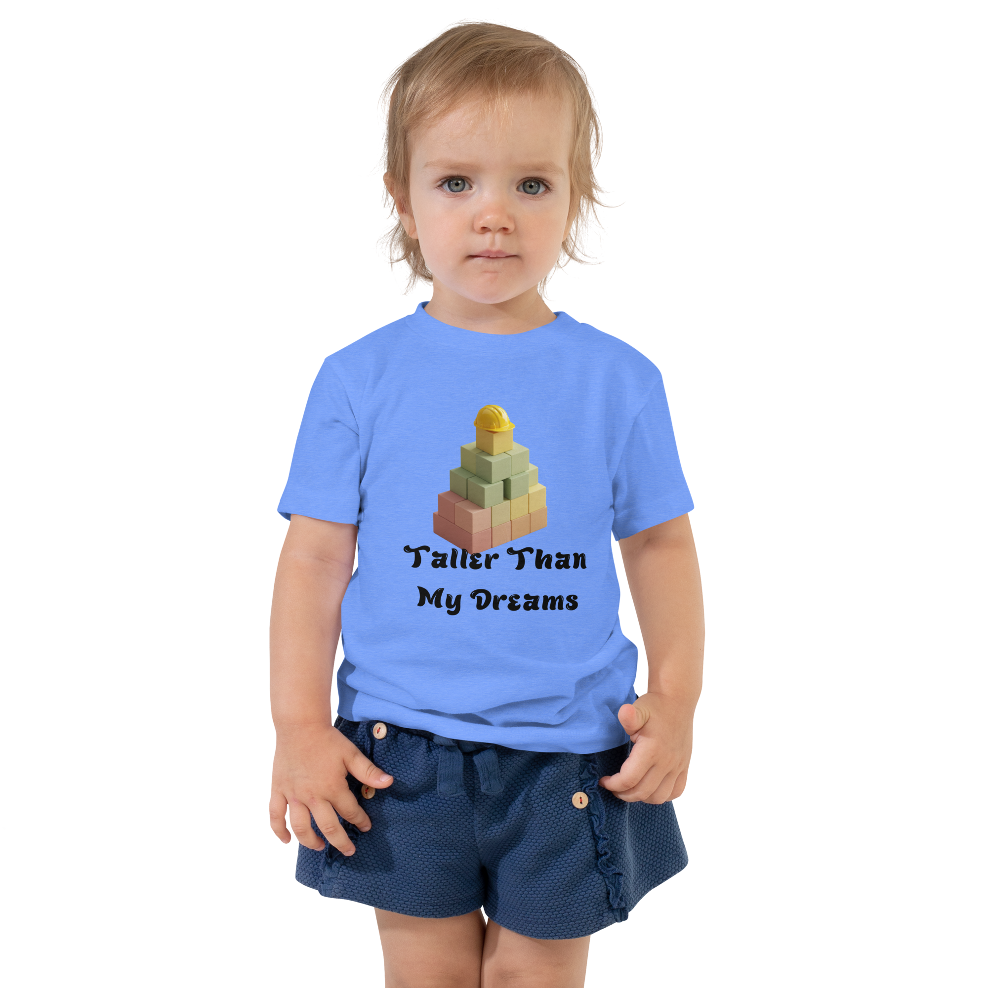 Taller Than My Dreams Toddler T-Shirt - Fun &amp; Inspirational Kids Tee