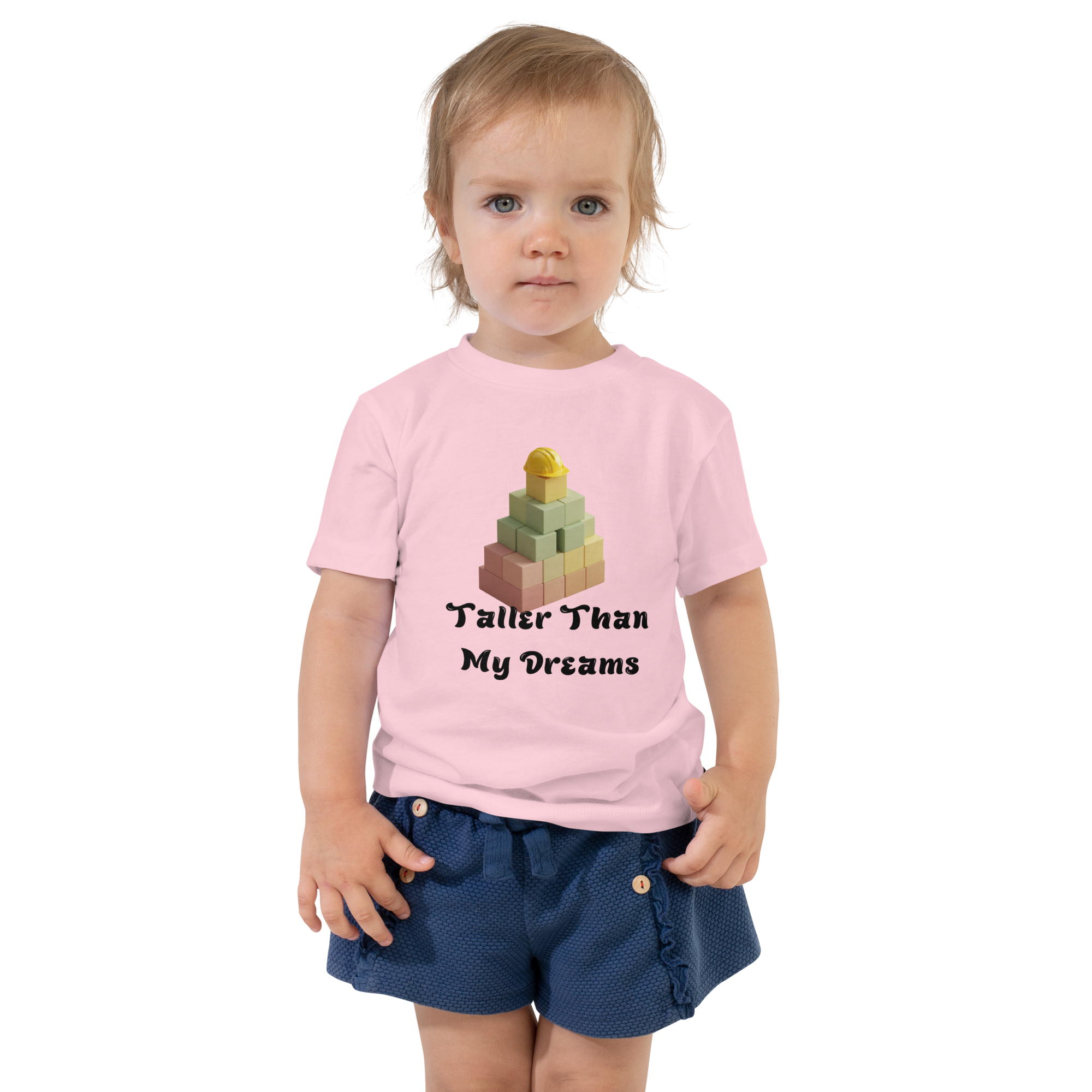 Taller Than My Dreams Toddler T-Shirt - Fun &amp; Inspirational Kids Tee
