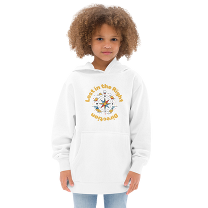 Lost in the Right Direction Youth Hoodie - Adventure &amp; Exploration Theme