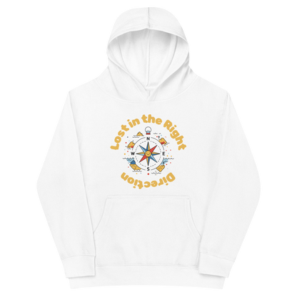 Lost in the Right Direction Youth Hoodie - Adventure &amp; Exploration Theme