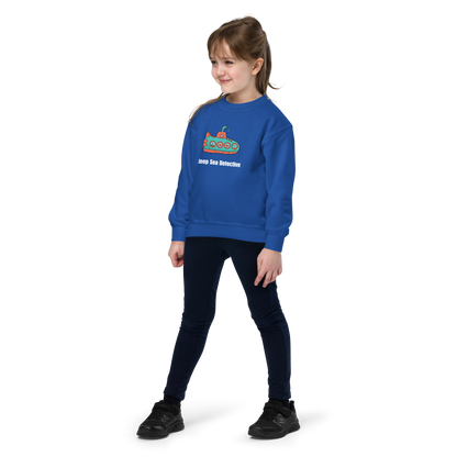 Kids Deep Sea Detective Sweatshirt - Fun Submarine Design for Adventure Lovers