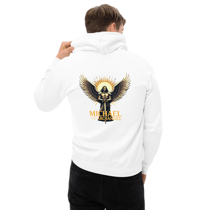 Michael the Archangel Unisex Garment-Dyed Hoodie – Spiritual Comfort for Faithful Souls