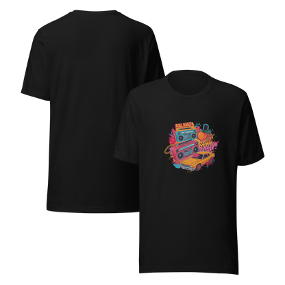 Retro Vibe Unisex Softstyle T-Shirt, Cool Graphic Tee, Perfect Gift for Music Lovers, Nostalgic Apparel, Summer Fashion, Streetwear
