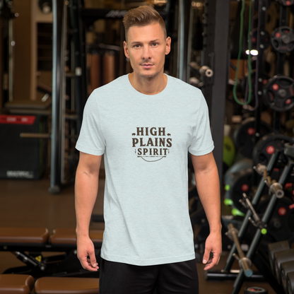High Plains Spirit Unisex T-Shirt | Casual Wear, Gift for Nature Lovers, Summer Vibes, Hiking Apparel, Comfortable Everyday Tee