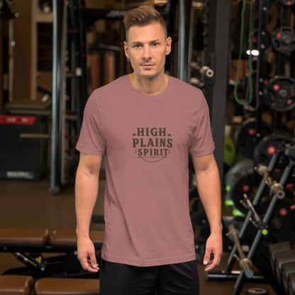 High Plains Spirit Unisex T-Shirt | Casual Wear, Gift for Nature Lovers, Summer Vibes, Hiking Apparel, Comfortable Everyday Tee