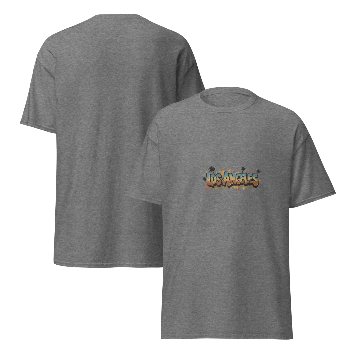 Los Angeles Graphic Unisex T-Shirt, Vintage Beach Tee, Casual Summer Wear, Travel Gift, Beach Vacation Apparel