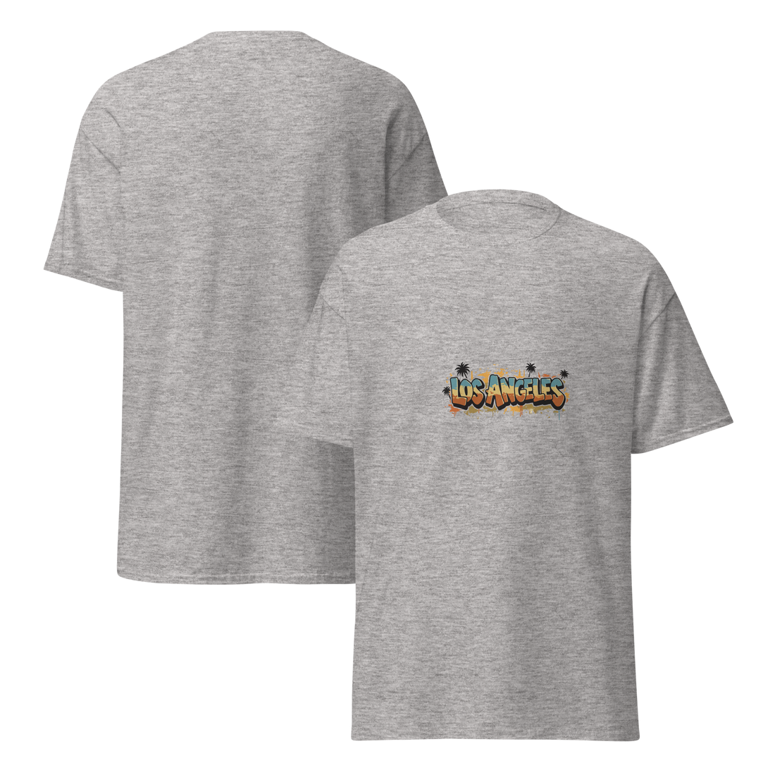 Los Angeles Graphic Unisex T-Shirt, Vintage Beach Tee, Casual Summer Wear, Travel Gift, Beach Vacation Apparel