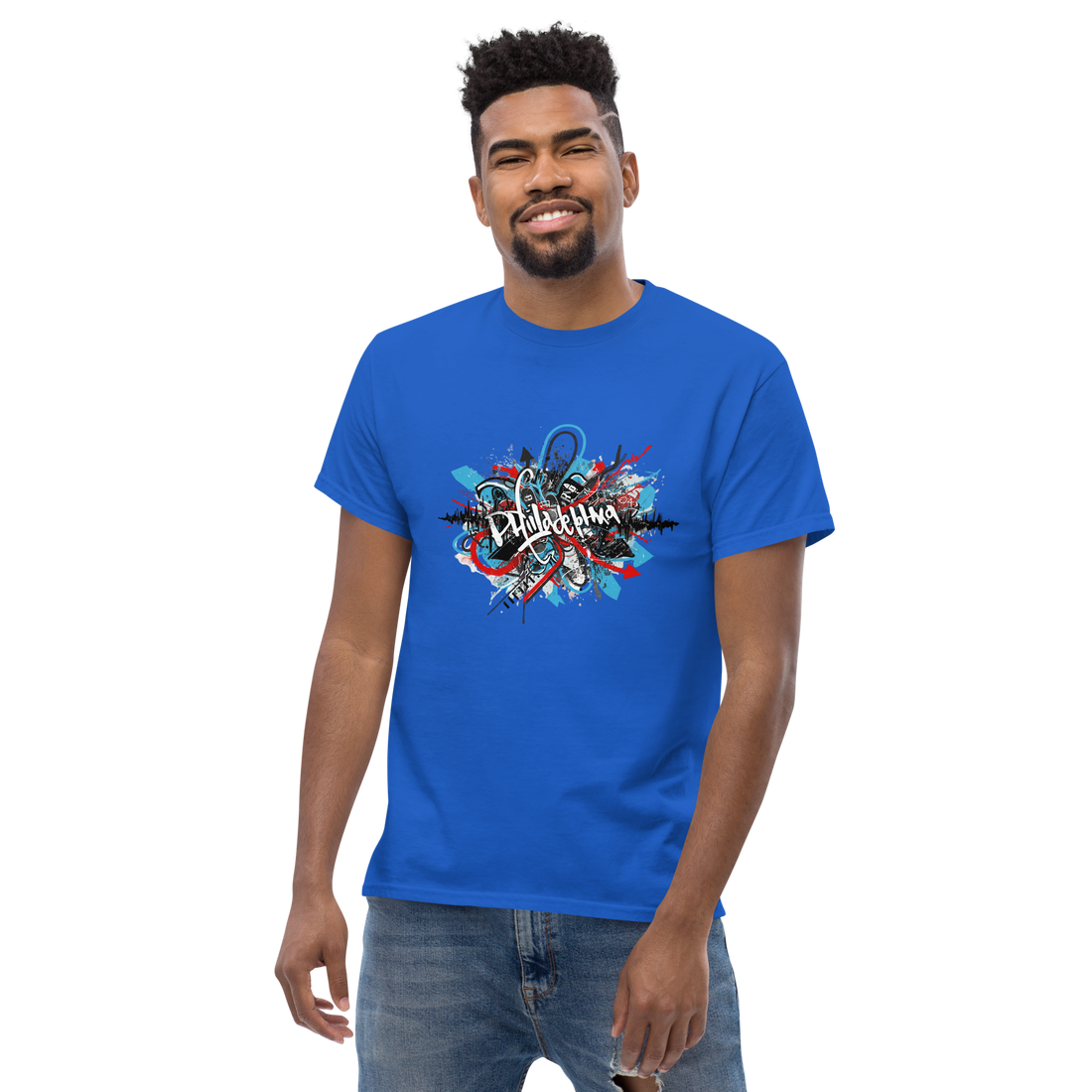 Artistic Unisex T-Shirt with Bold Graphic Design, Casual Wear, Gift for Art Lovers, Street Style, Everyday Comfort
