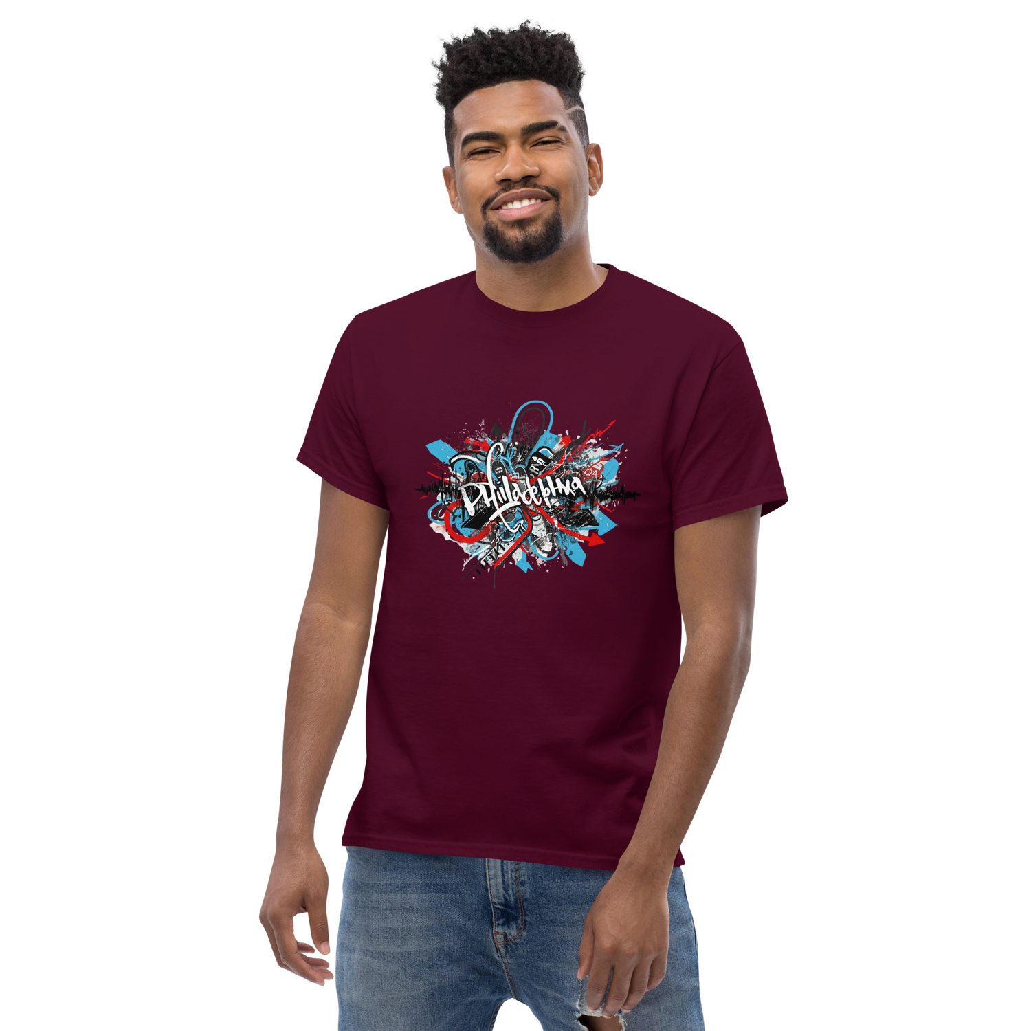 Artistic Unisex T-Shirt with Bold Graphic Design, Casual Wear, Gift for Art Lovers, Street Style, Everyday Comfort