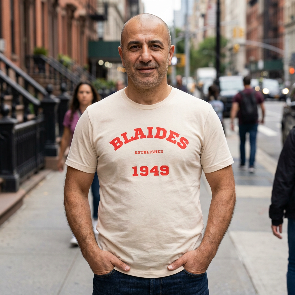 Unisex Graphic Tee - Eco-Friendly Unisex Jersey T-Shirt - Comfortable Casual Wear Tee - Blaides 1949 Printed Tee - Gift