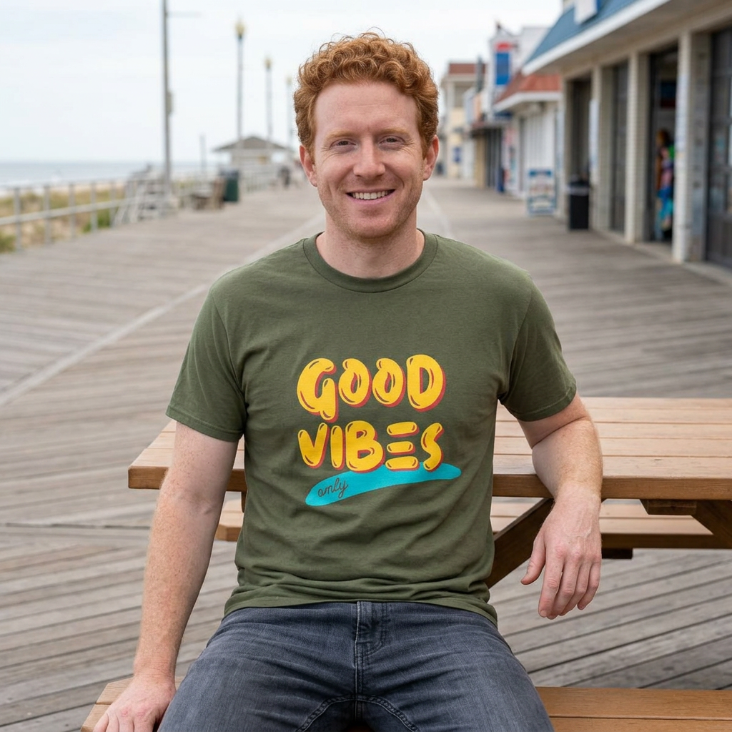 Good Vibes Only T-Shirt — Positive Quote Tee