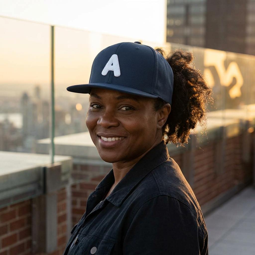 Flat Bill Snapback Hat — Classic Flat-Brim Baseball Cap