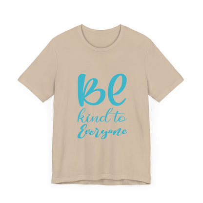 Unisex Graphic Tee – Eco-Friendly “Be Kind” Shirt for Everyday Wear