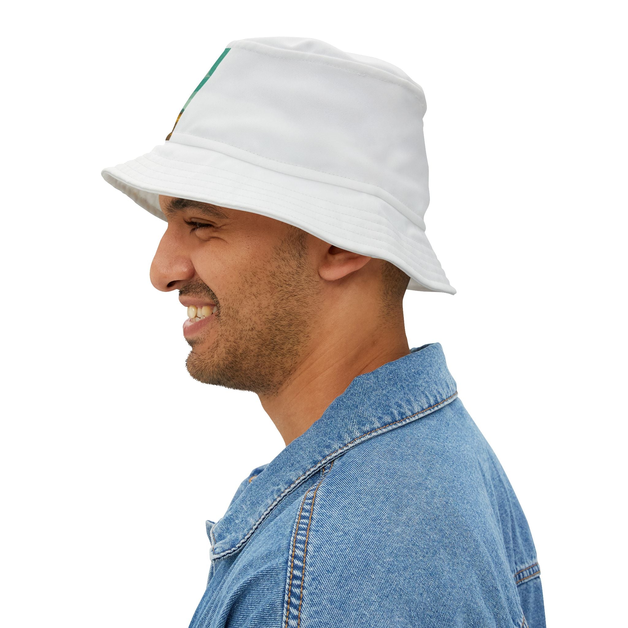 Vintage Texas Bucket Hat - Retro Oil Field Design perfect for outdoor tour
