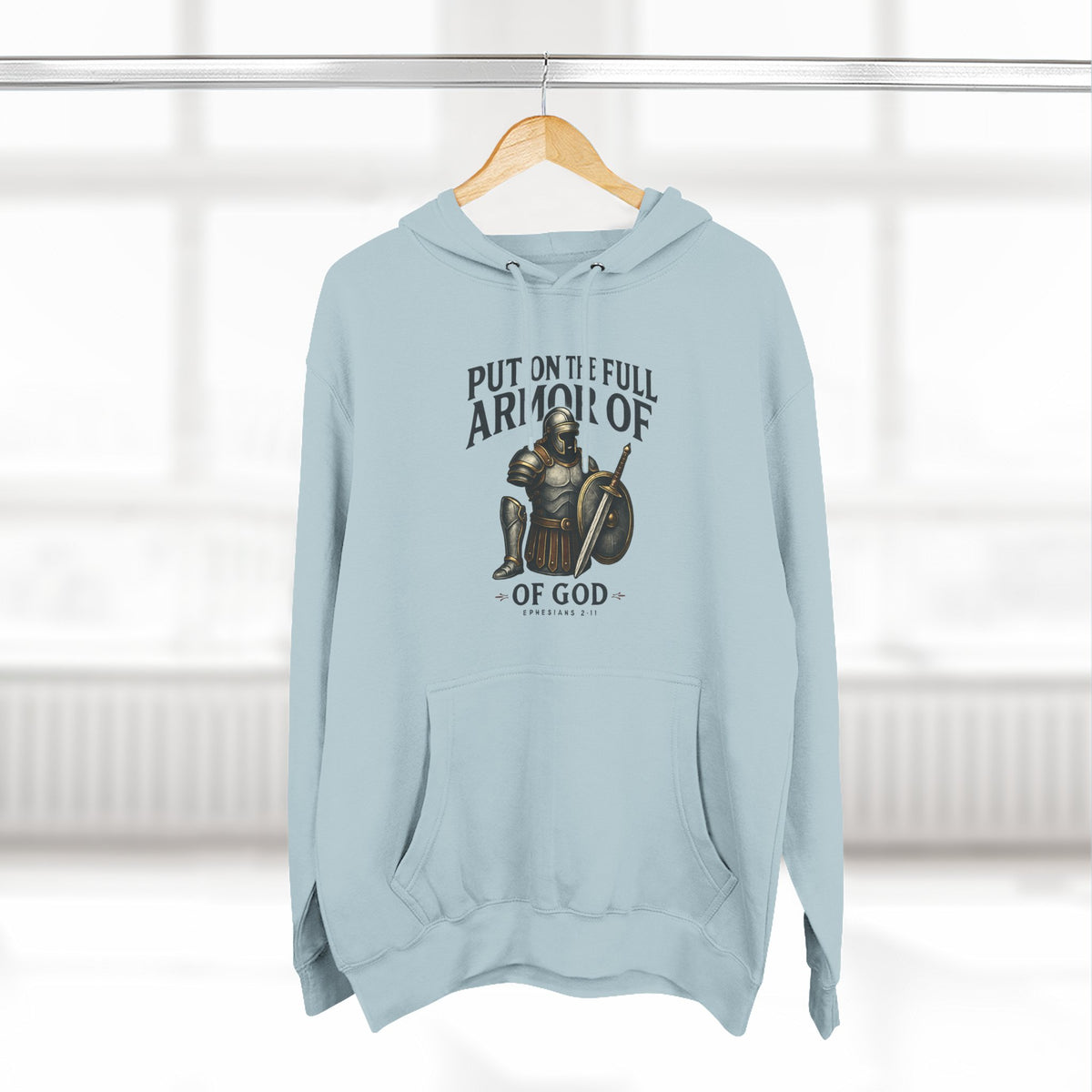 Faith-Inspired Fleece Hoodie