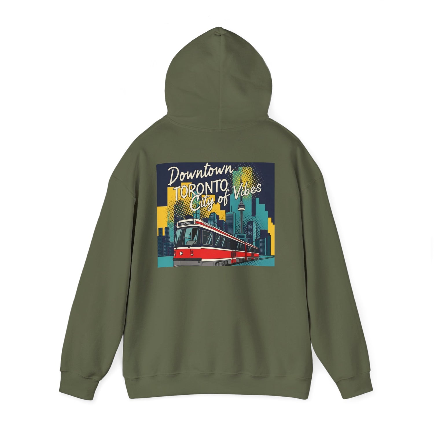 Downtown Toronto Vibes Hoodie, Cozy Sweatshirt for City Lovers, Urban [...]