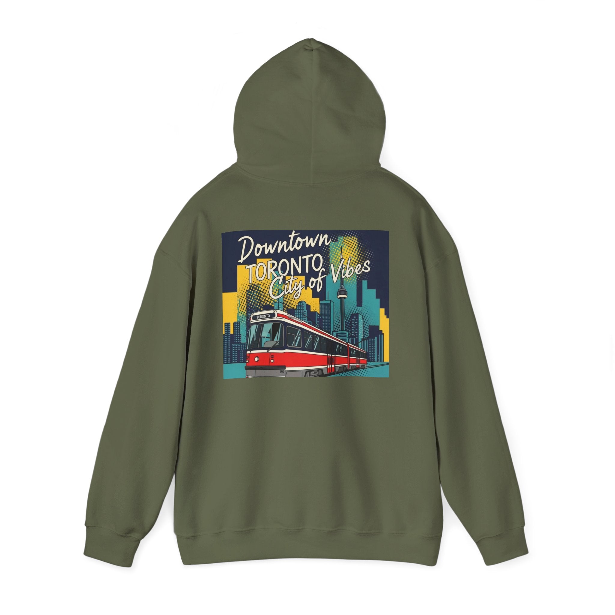 Downtown Toronto Vibes Hoodie, Cozy Sweatshirt for City Lovers, Urban [...]