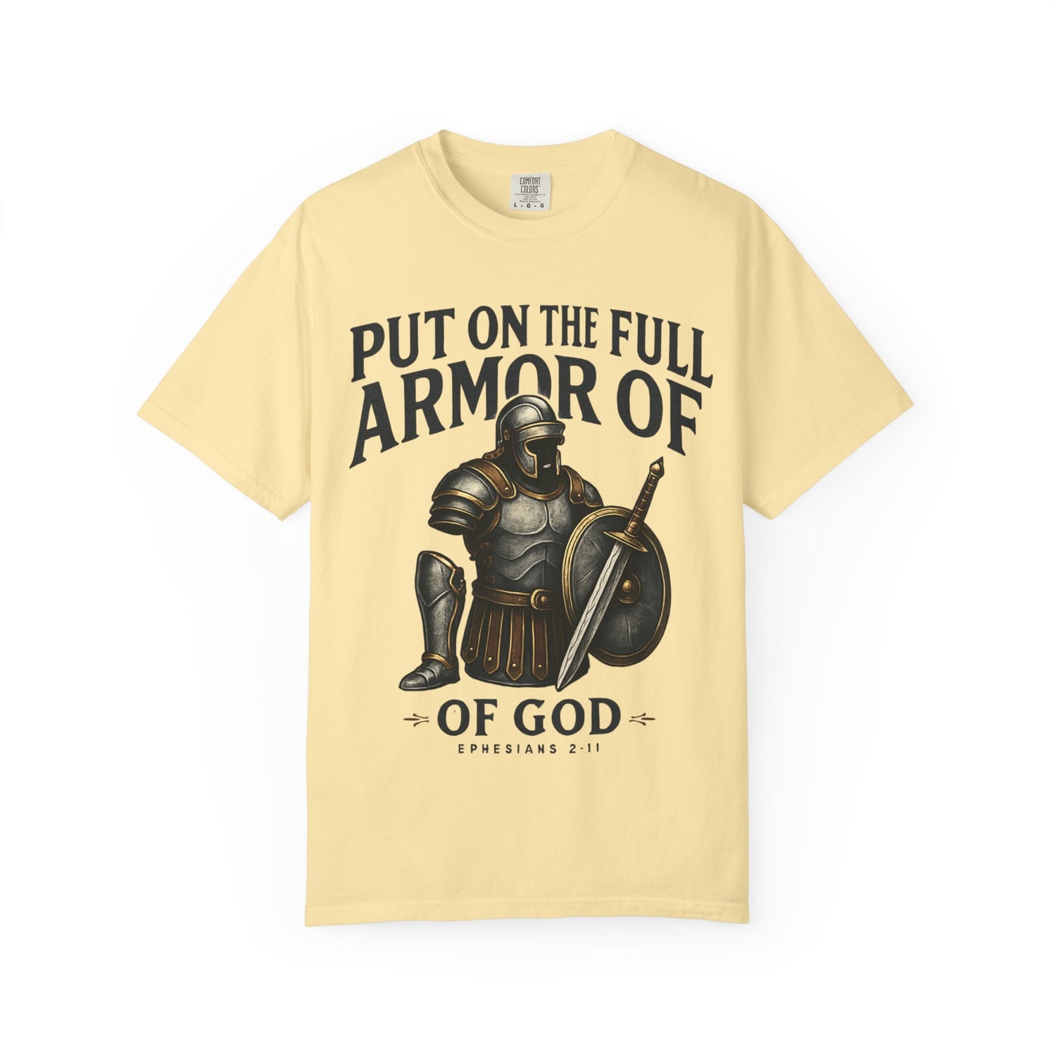 Armor of God T-Shirt — "Put On The Full Armor of God" Christian Faith Tee