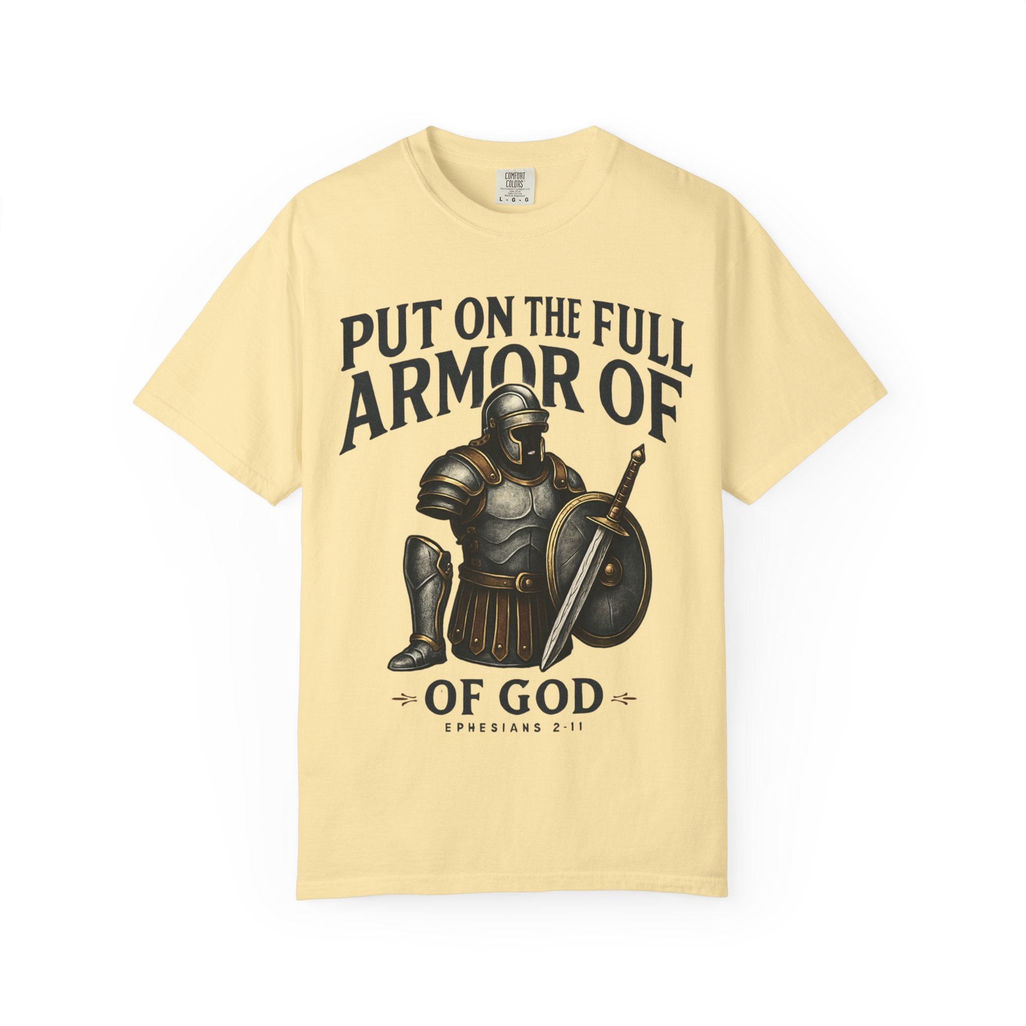 Armor of God T-Shirt — "Put On The Full Armor of God" Christian Faith Tee