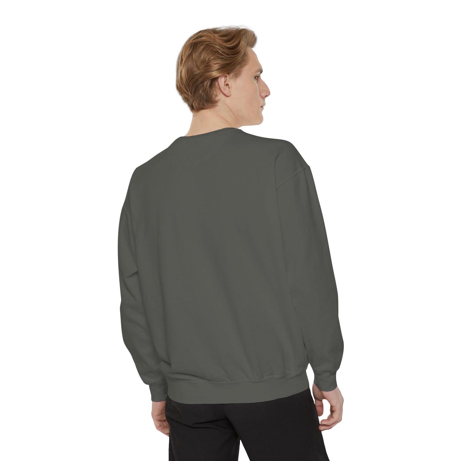 Christian Sweatshirt — “Jesus Christ No.1 Savior” Vintage Forgiven Crewneck