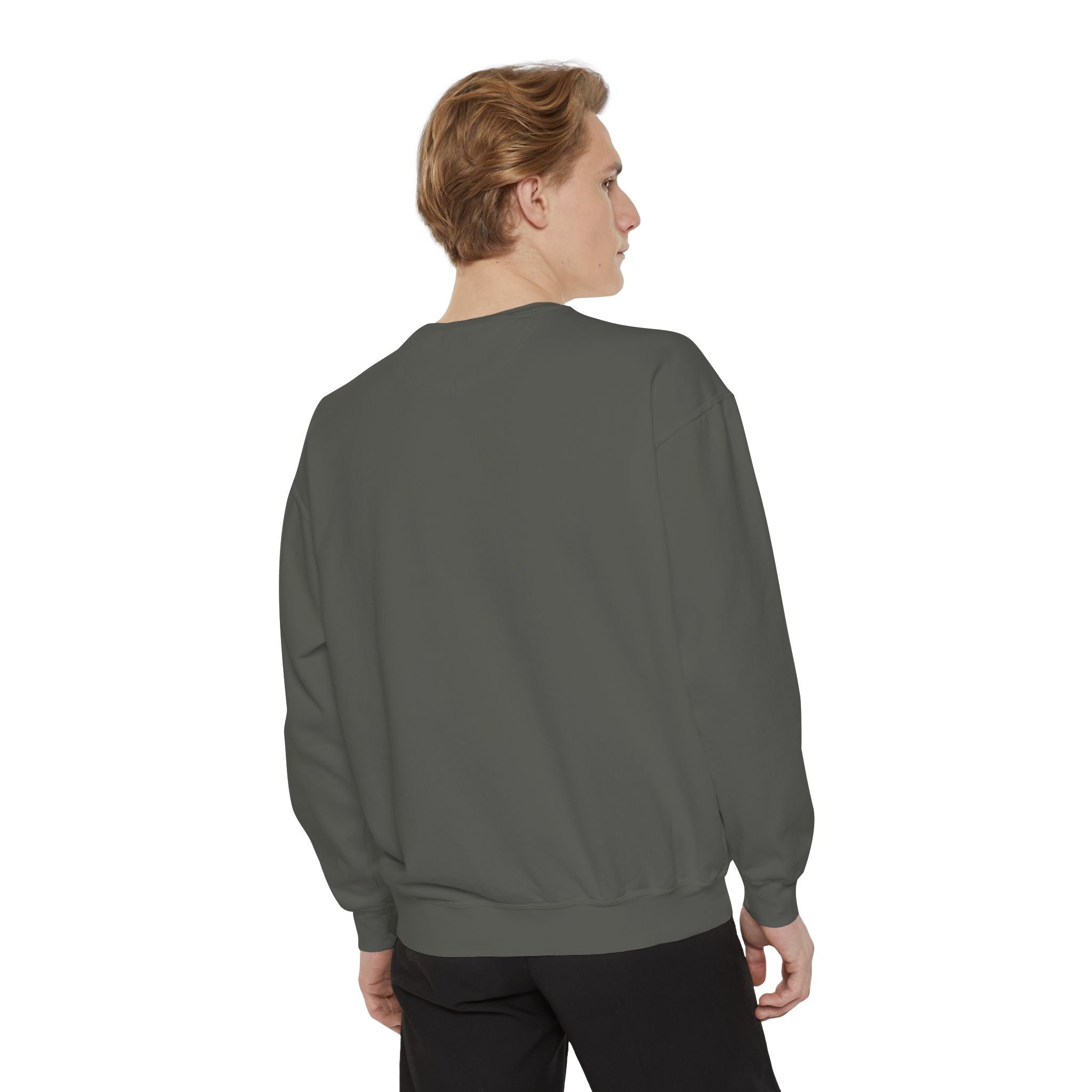 Christian Sweatshirt — “Jesus Christ No.1 Savior” Vintage Forgiven Crewneck