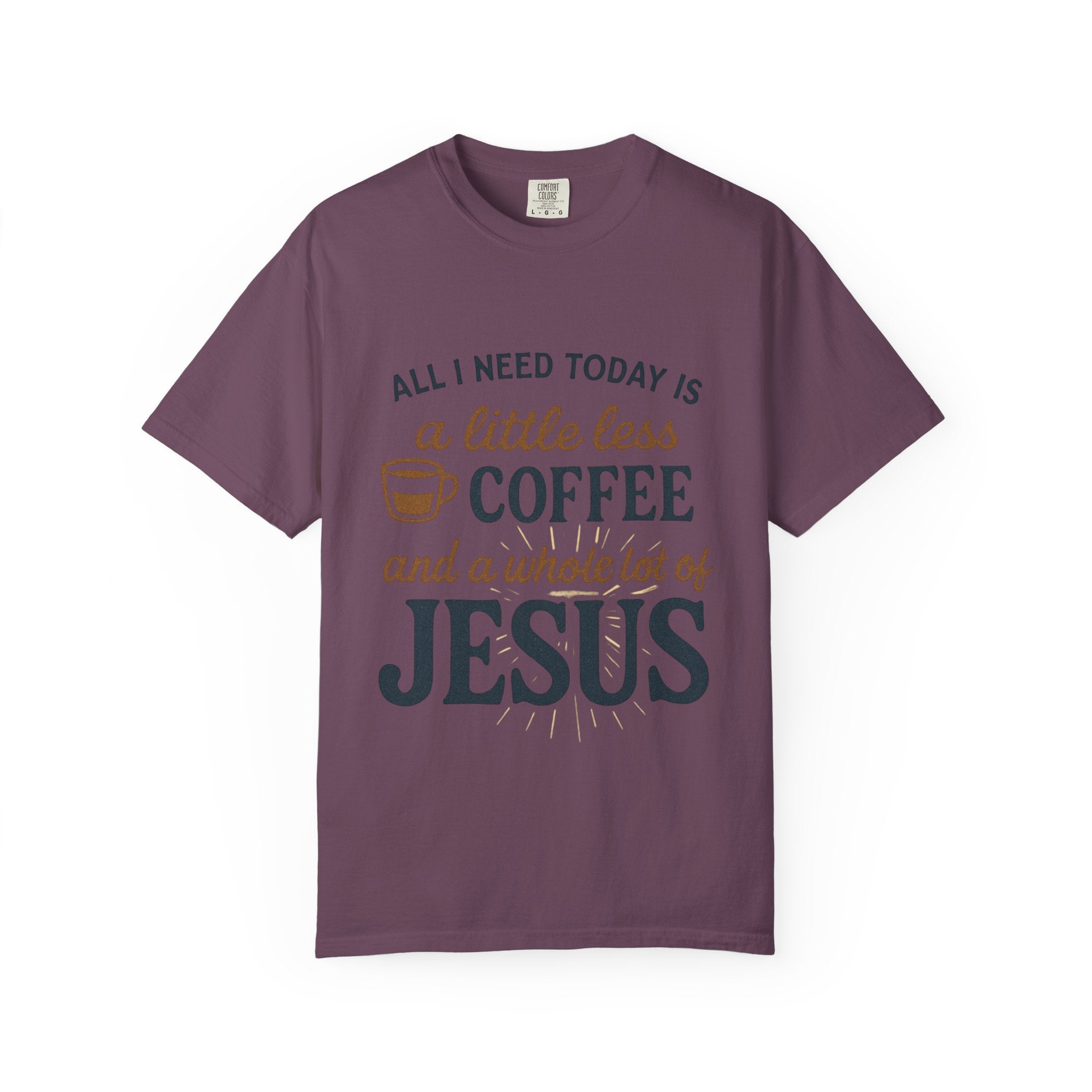 Coffee and Jesus Unisex T-Shirt, Faith-Based Gift, Relaxed Fit Tee, [...]