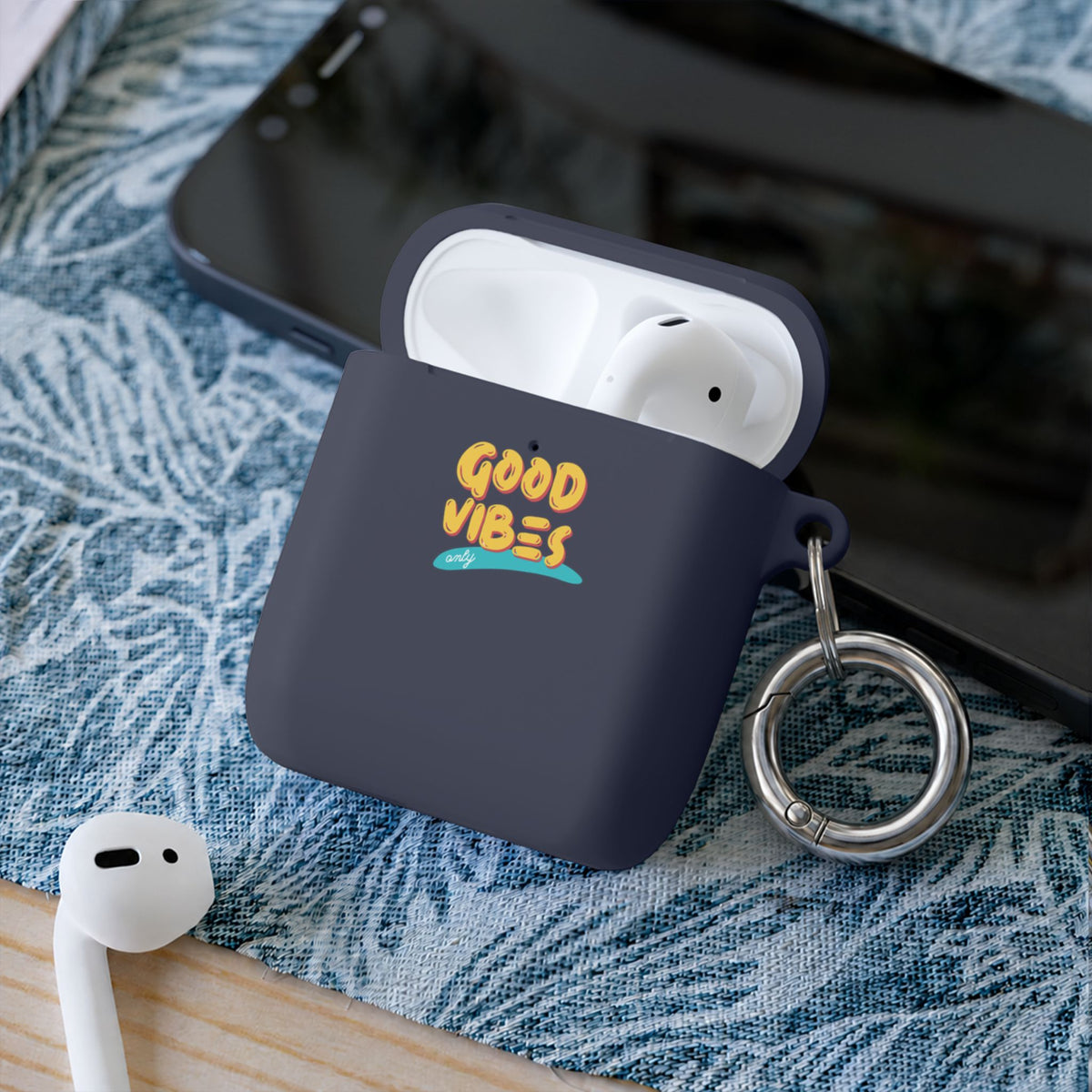 Good Vibes AirPods Case — Fun Surf Graphic AirPods &amp; AirPods Pro Cover