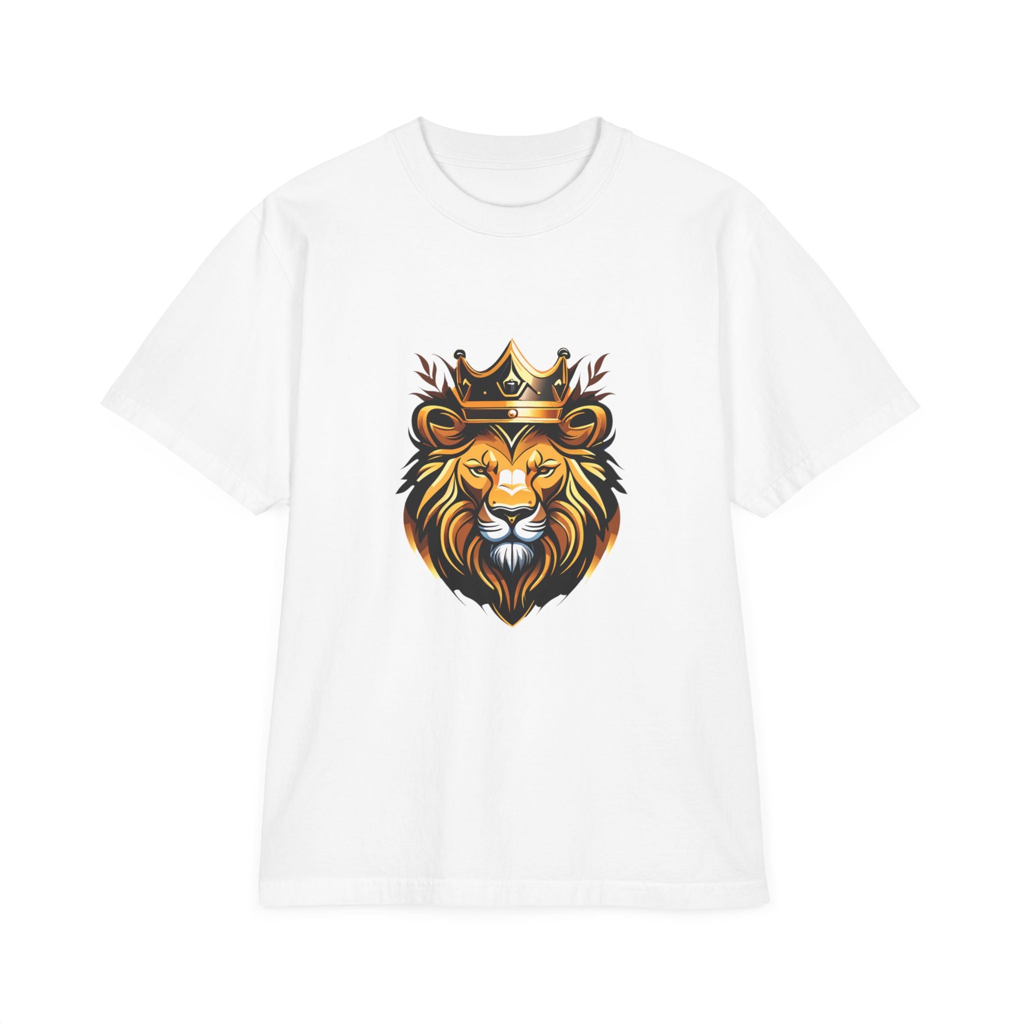 Lion of Judah Unisex Drop-Shoulder T-Shirt - King Jesus Graphic Tee