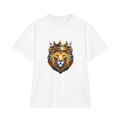 Lion of Judah Unisex Drop-Shoulder T-Shirt - King Jesus Graphic Tee