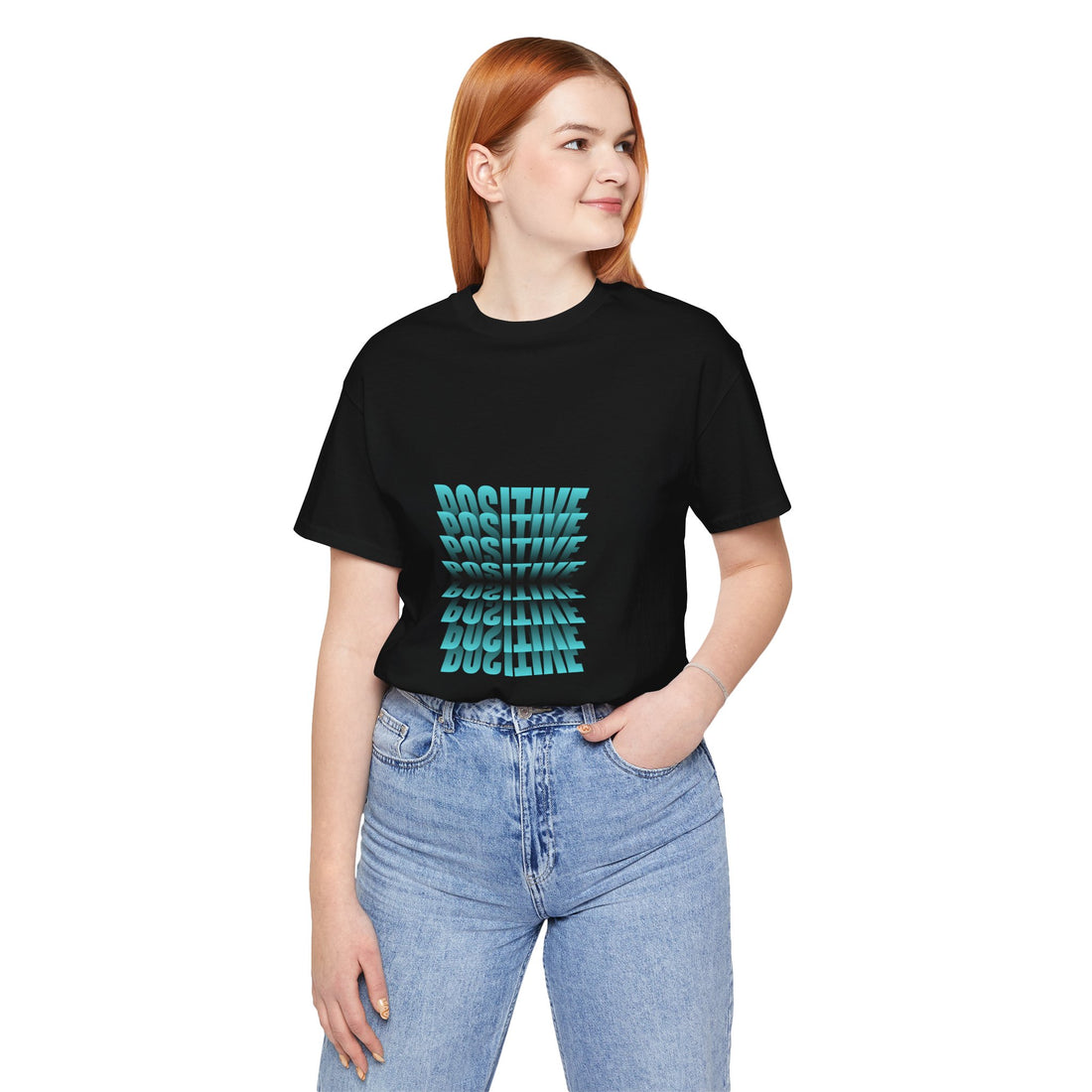 Positive Vibes Unisex Jersey Tee - Inspirational Short Sleeve T-Shirt