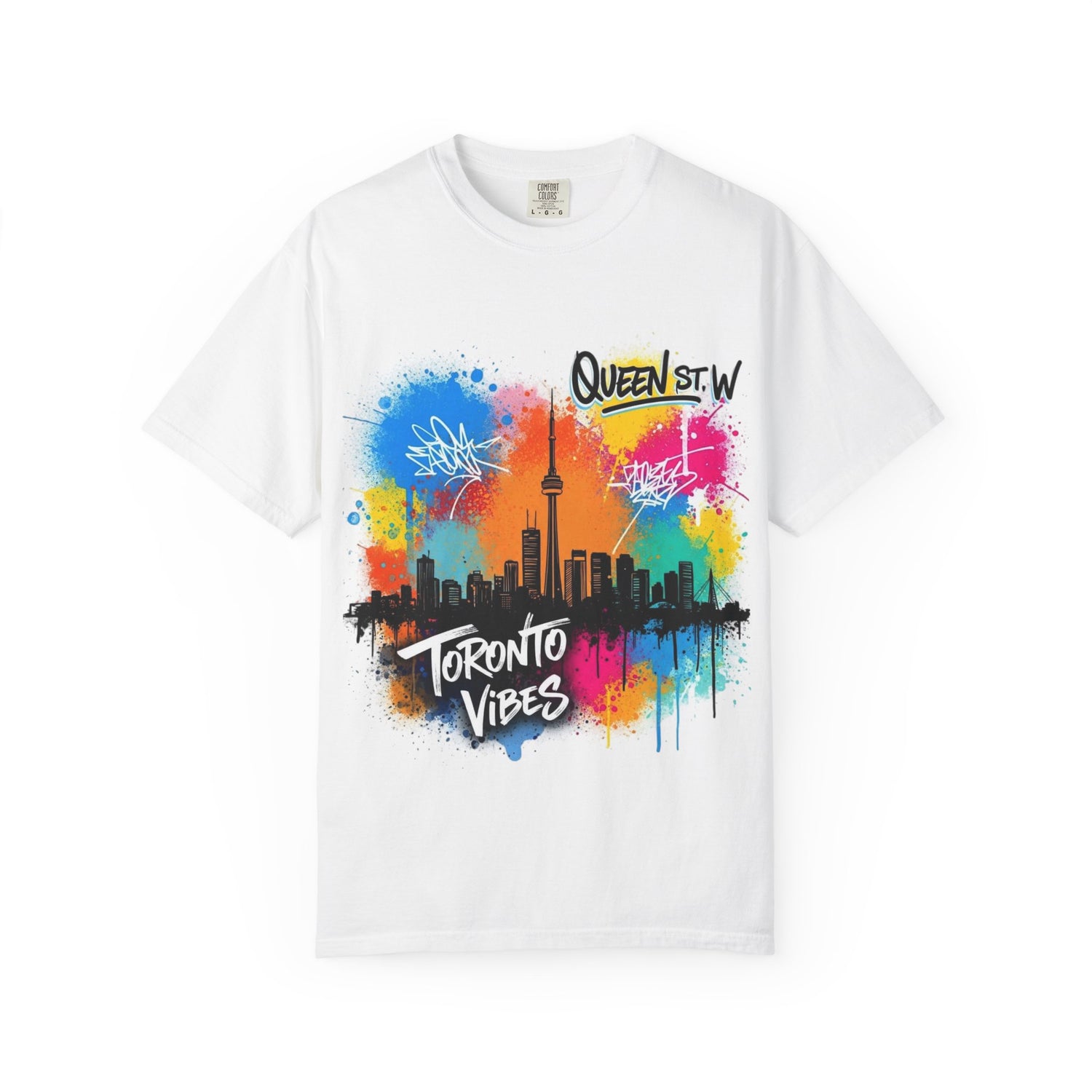 Toronto Vibes T-Shirt, Unisex Graphic Tee, Street Art Apparel, Urban Style [...]