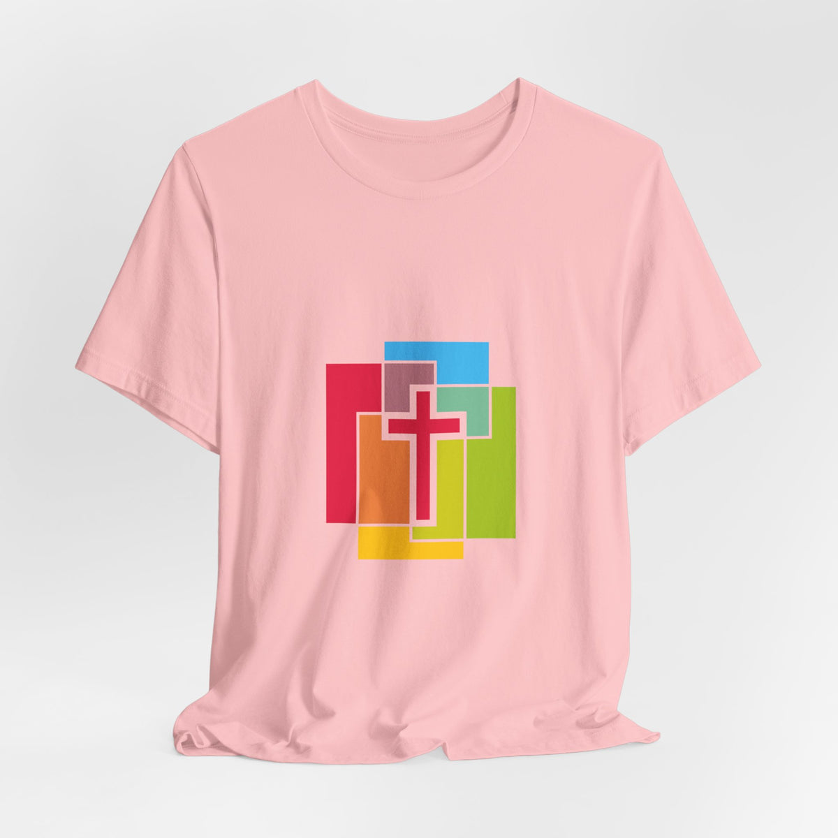 Colorful Faith Unisex Jersey Tee