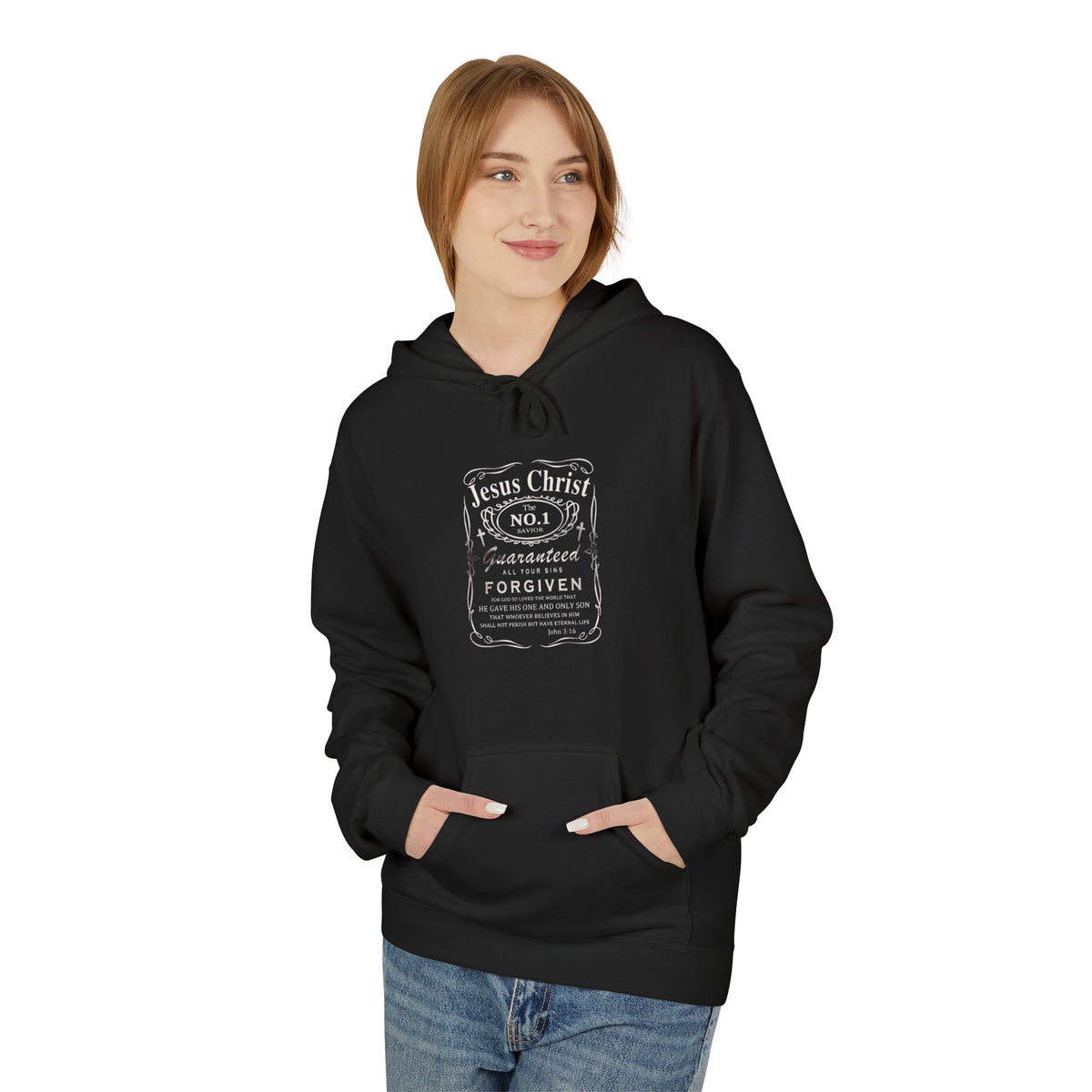 Forgiven Faith Hoodie — Christian Inspirational Pullover