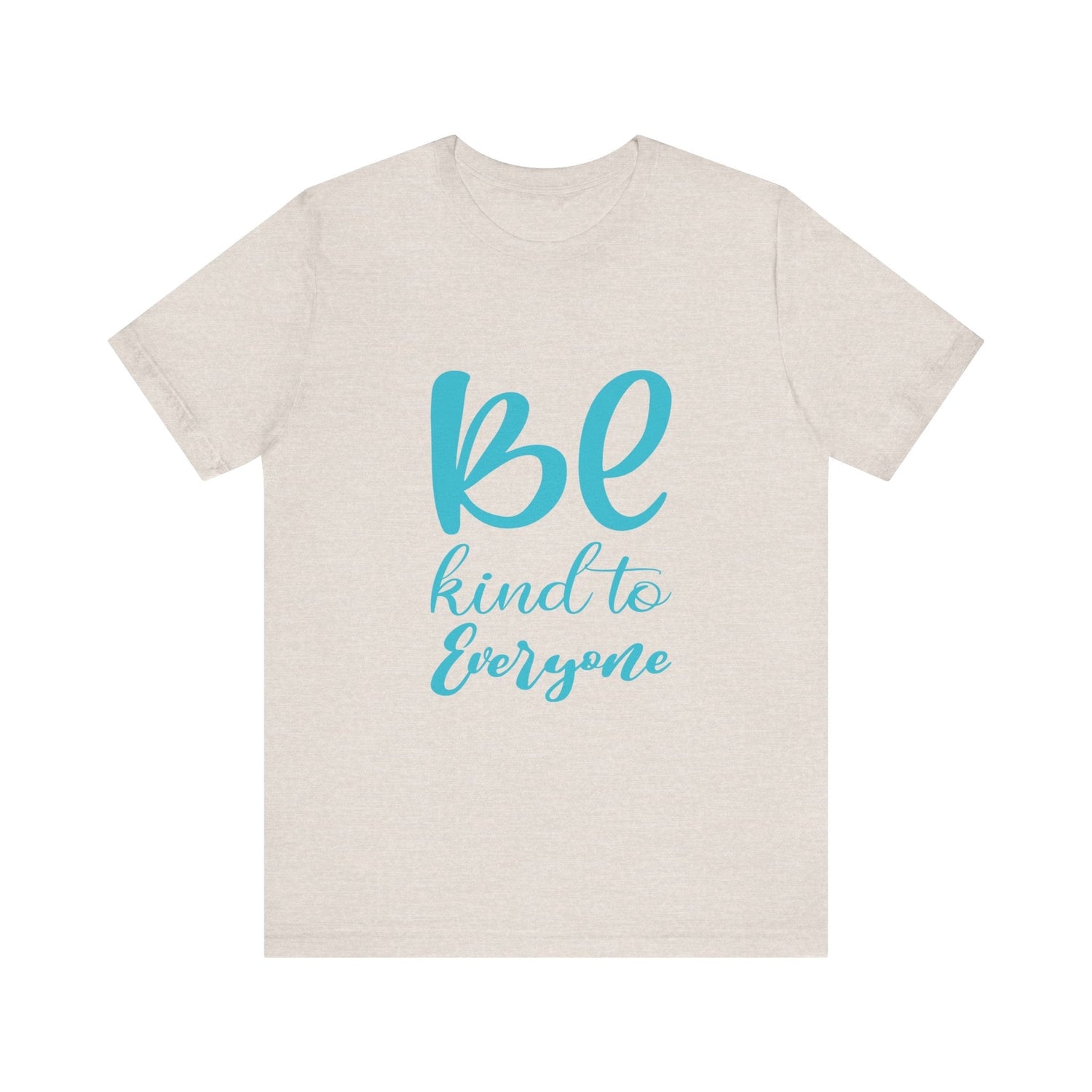 Unisex Graphic Tee – Eco-Friendly “Be Kind” Shirt for Everyday Wear