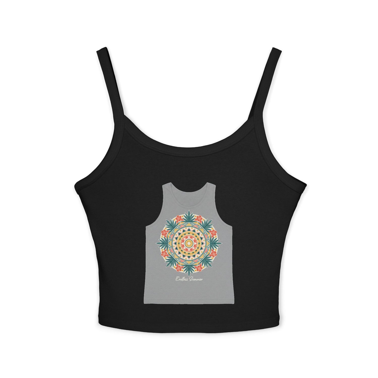Boho Floral Mandala Tank Top — Women&