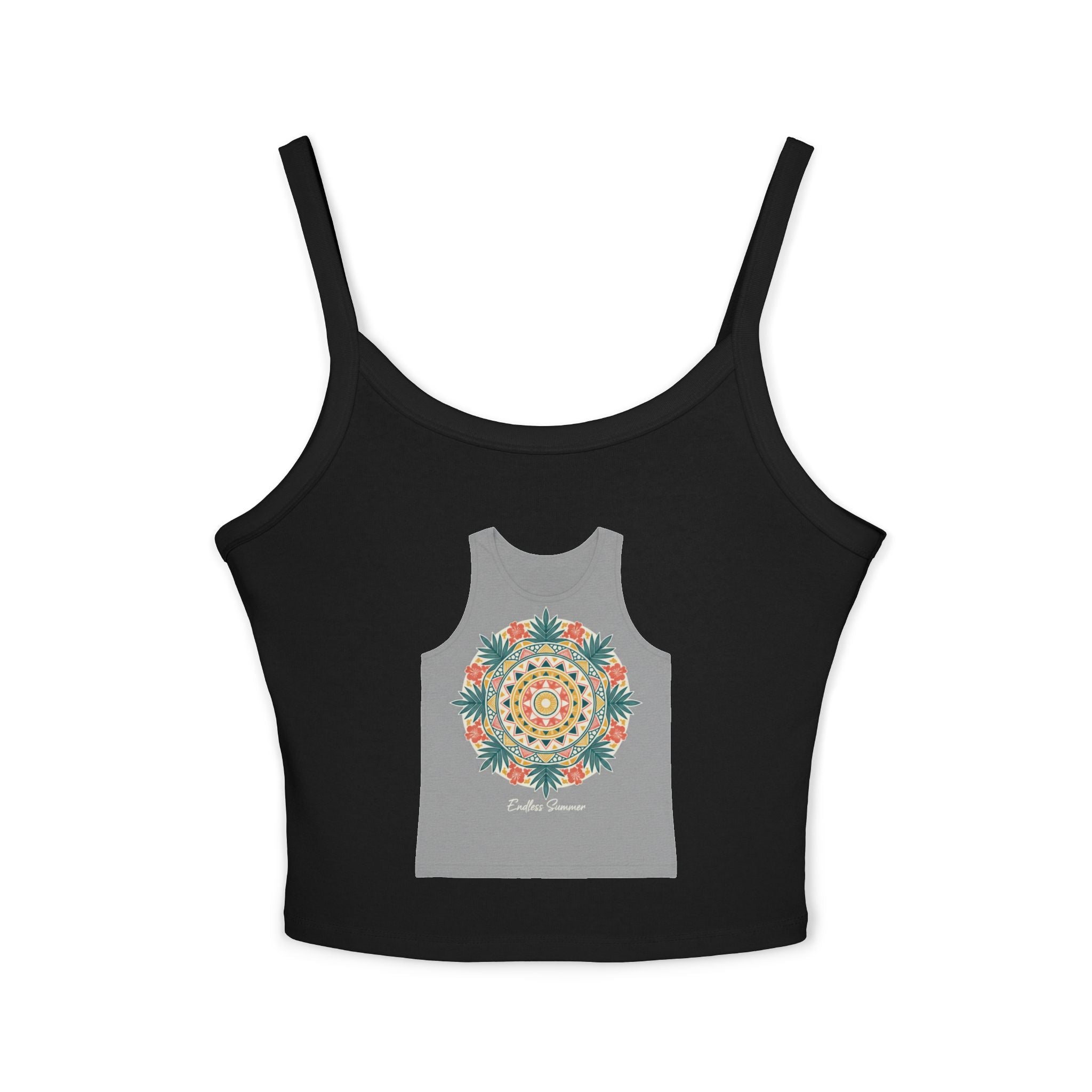 Boho Floral Mandala Tank Top — Women&