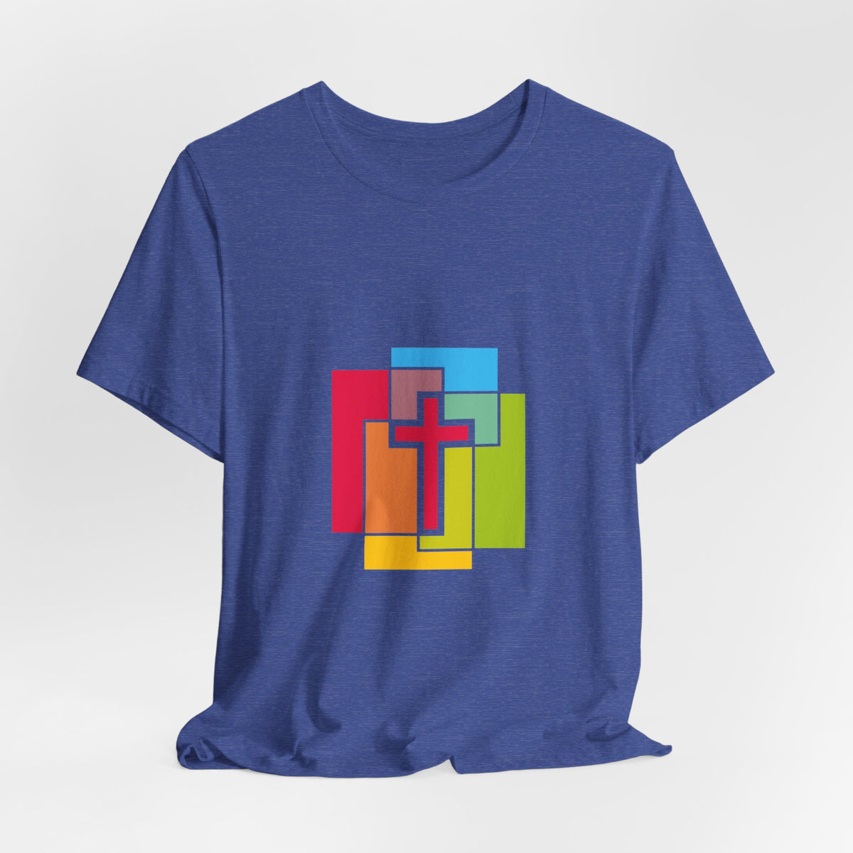 Colorful Faith Unisex Jersey Tee