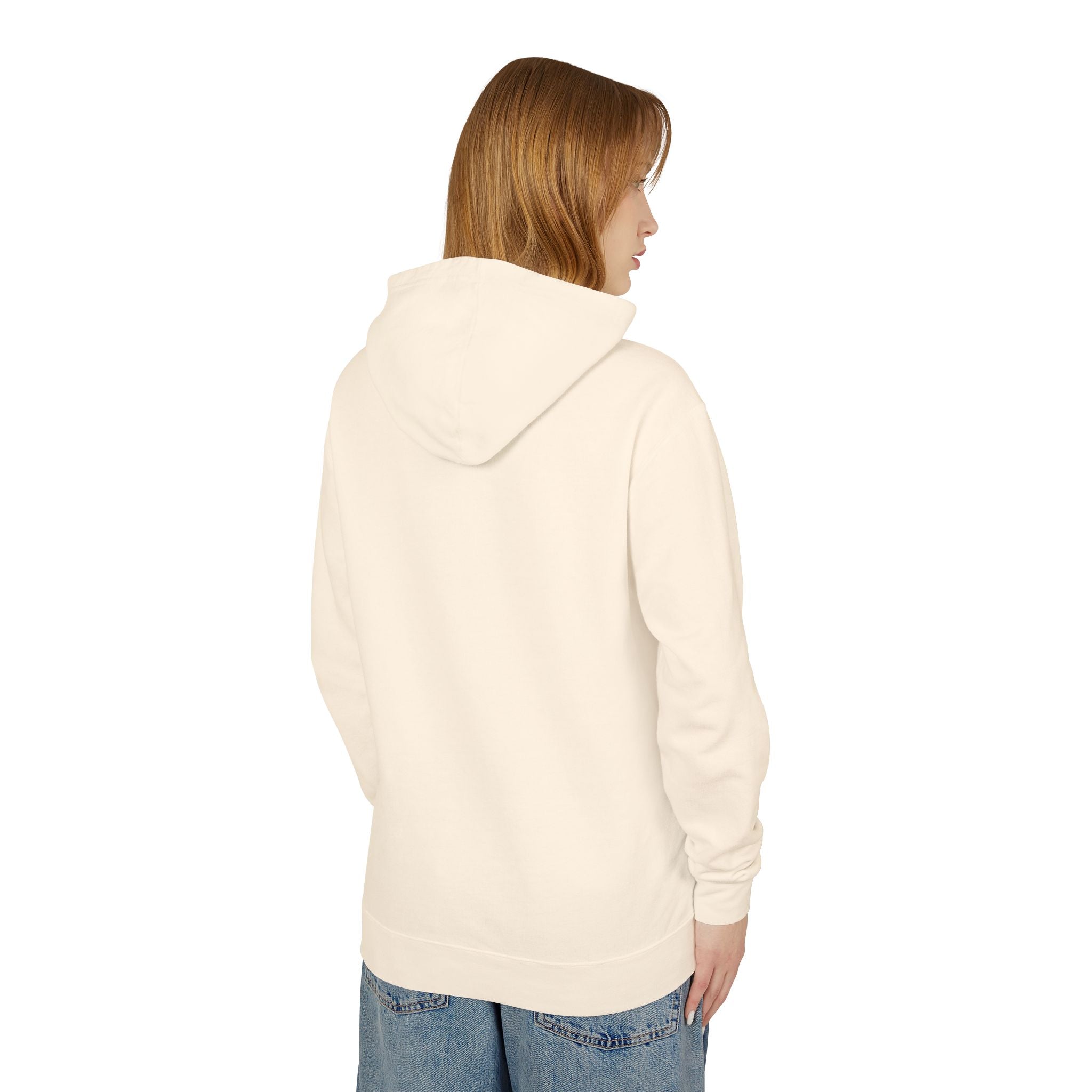 City of Hustle Unisex Lightweight Hooded Sweatshirt - Inspirational Urban Style