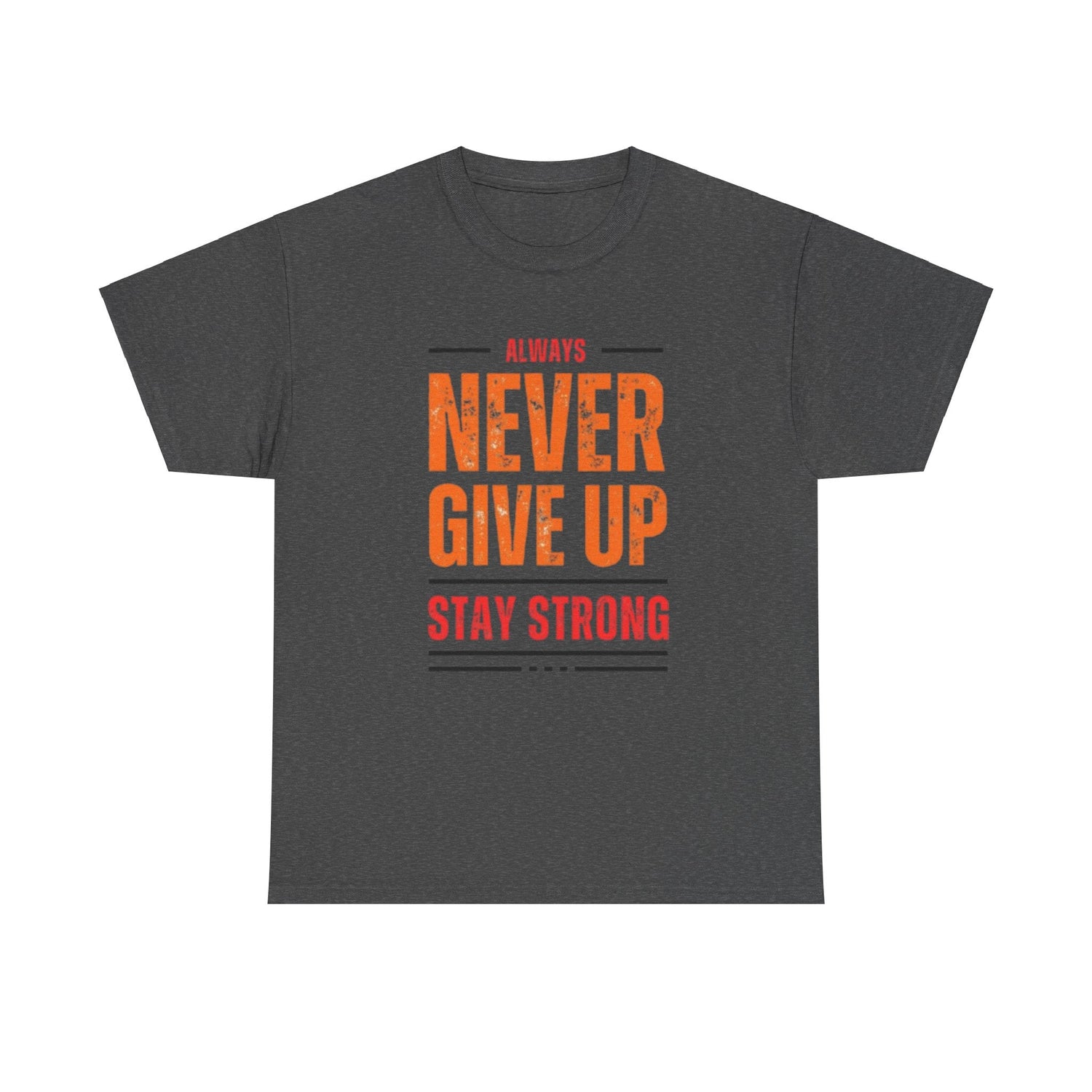Unisex Heavy Cotton Tee Good Vibes Only Graphic Shir Durable &amp; Stylish
