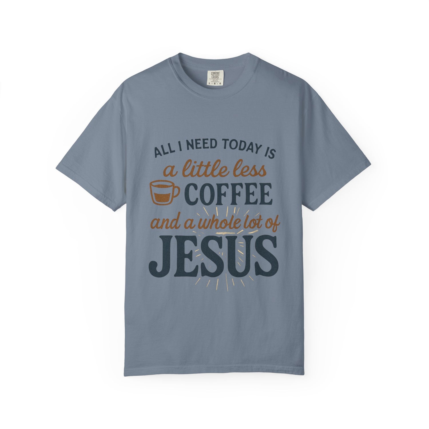 Coffee and Jesus Unisex T-Shirt, Faith-Based Gift, Relaxed Fit Tee, [...]