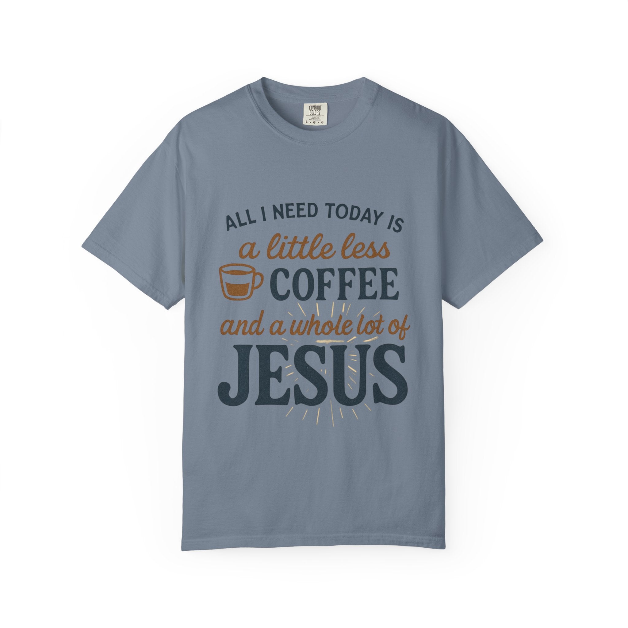 Coffee and Jesus Unisex T-Shirt, Faith-Based Gift, Relaxed Fit Tee, [...]