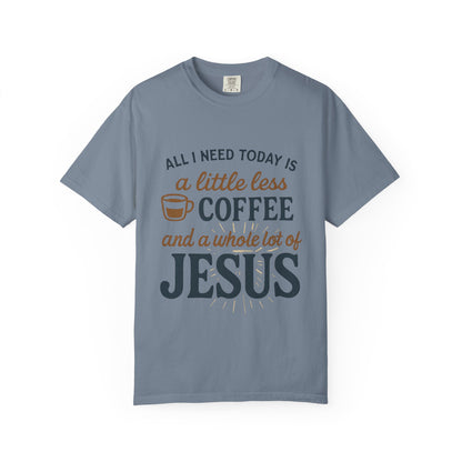 Coffee and Jesus Unisex T-Shirt, Faith-Based Gift, Relaxed Fit Tee, [...]