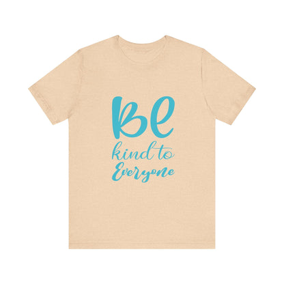 Unisex Graphic Tee – Eco-Friendly “Be Kind” Shirt for Everyday Wear