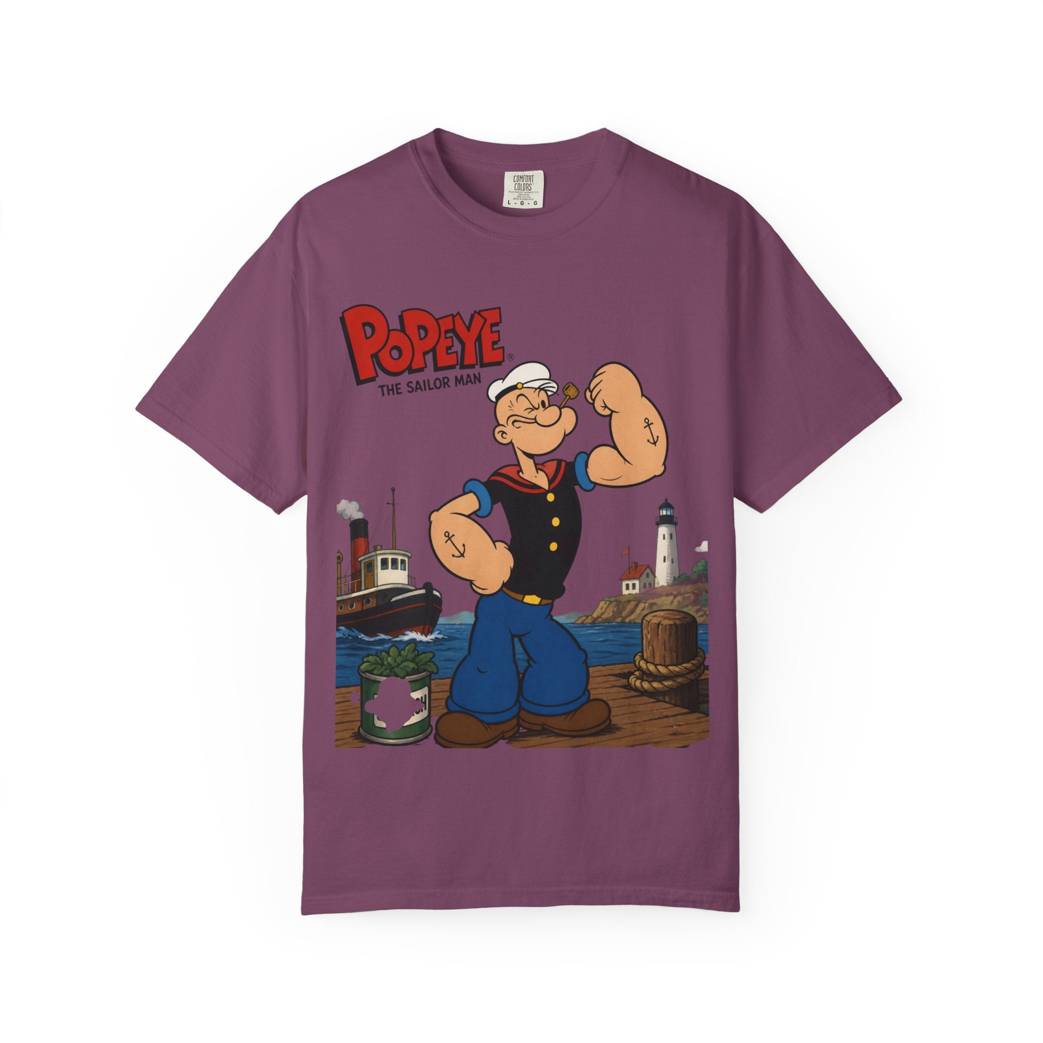Popeye Classic Sailor Tee — Vintage Cartoon Graphic T-Shirt