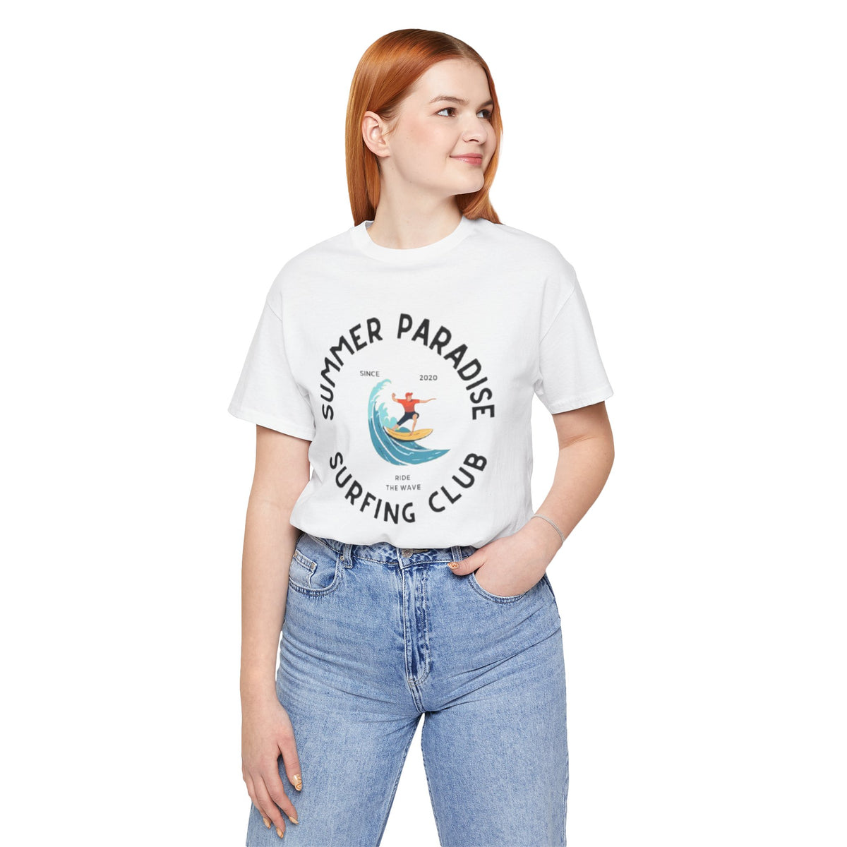 Unisex Graphic Tee - Eco-Friendly Unisex Jersey T-Shirt - Comfortable Casual Wear Tee - Paradise Club Printed Tee - Gift