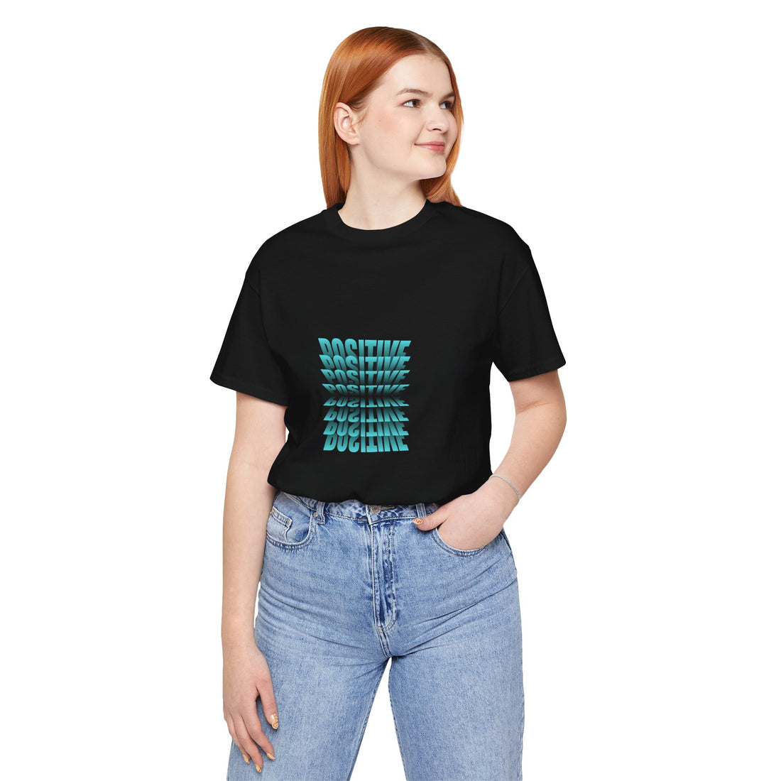 Positive Vibes Unisex Jersey Tee - Inspirational Short Sleeve T-Shirt