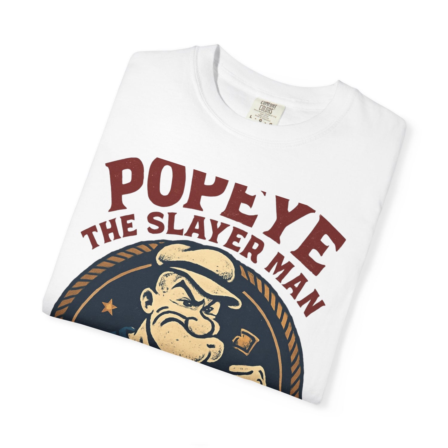 Popeye The Slayer Man graphic T-Shirt | Vintage Sailor Illustration